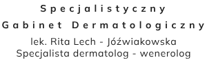 Logo - Specjalistyczny Gabinet Dermatologiczny Rita Lech- Jóźwiakowska